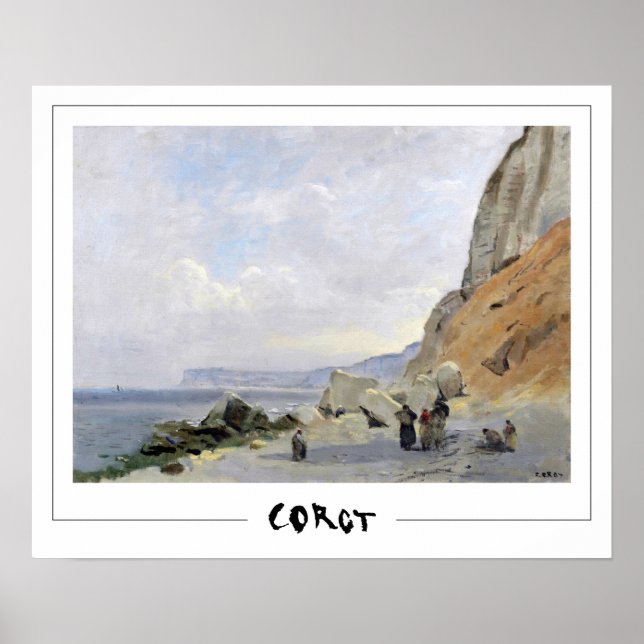 Jean-Baptiste-Camille Corot Zedign Affiche d'art # (Devant)