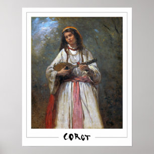 Jean-Baptiste-Camille Corot Zedign Affiche d'art #