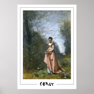Jean-Baptiste-Camille Corot Zedign Affiche d'art #