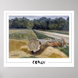 Jean-Baptiste-Camille Corot Zedign Affiche d'art #
