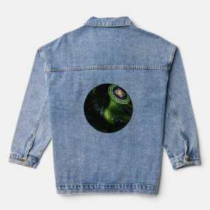 Jean Bol de pelouse en marbre vert, Veste Denim