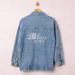 Jean Croyez En Tout Cas - Veste Denim