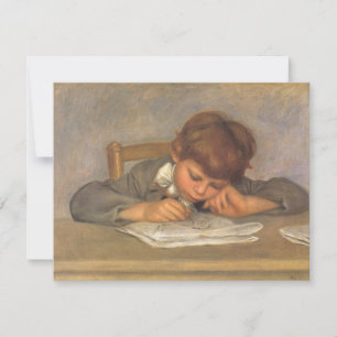 Jean dessiné par Pierre Renoir, Oeuvre d'art fin v