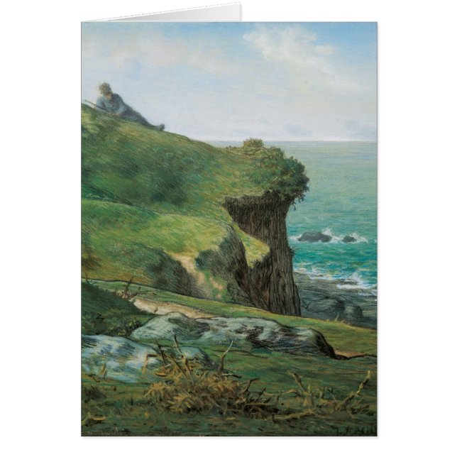 Jean-François Millet Falaises de Gréville CC0455 (Devant)
