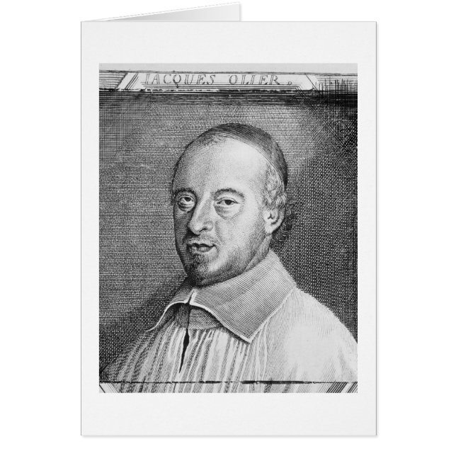 Jean Jacques Olier (1608-57) (gravure) (photo b/w (Devant)