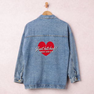 Jean Juste une veste en denim pour la mariée nouvelleme