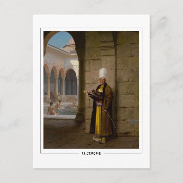 Jean-Léon Gérôme #114 - Carte postale d'art fin (Devant)