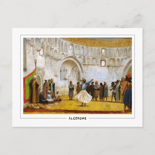 Jean-Léon Gérôme #126 - Carte postale d'art fin (Devant)