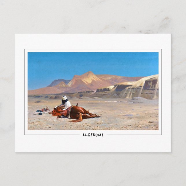 Jean-Léon Gérôme #127 - Carte postale Art (Devant)