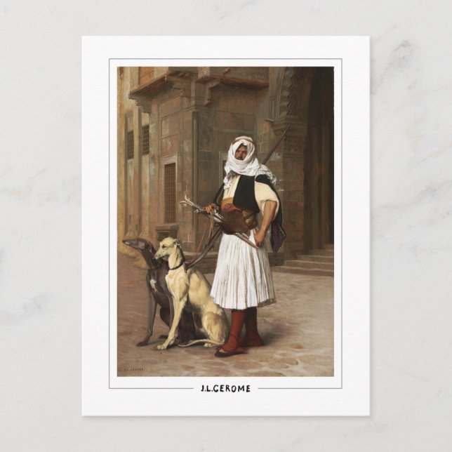 Jean-Léon Gérôme #132 - Carte postale d'art fin (Devant)