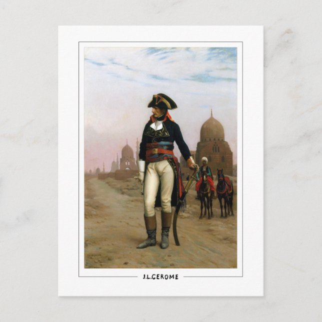 Jean-Léon Gérôme #159 - Carte postale d'art fin (Devant)
