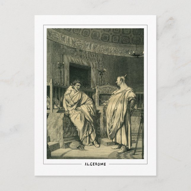 Jean-Léon Gérôme #167 - Carte postale d'art (Devant)