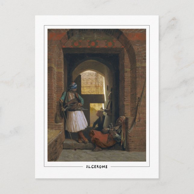 Jean-Léon Gérôme #174 - Carte postale d'art fin (Devant)