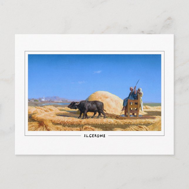 Jean-Léon Gérôme #185 - Carte postale d'art fin (Devant)