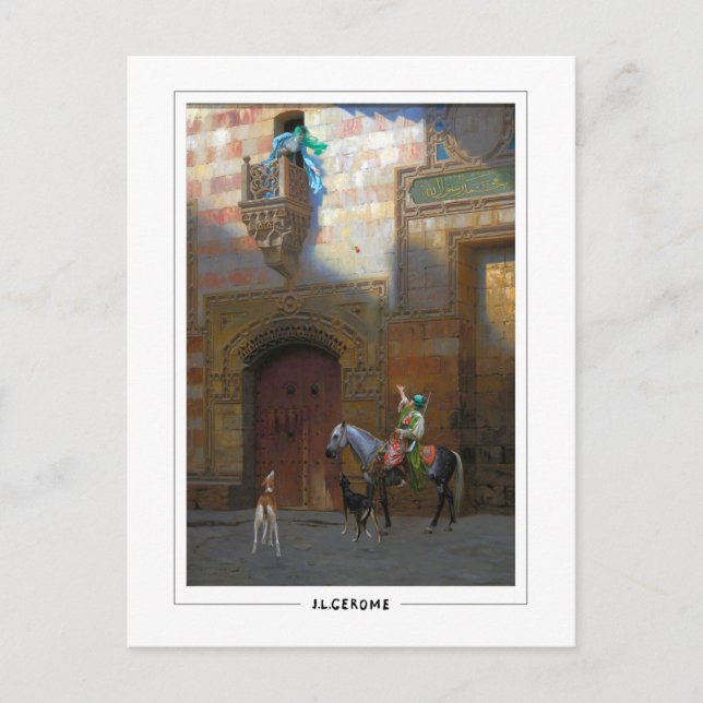 Jean-Léon Gérôme #186 - Carte postale d'art fin (Devant)