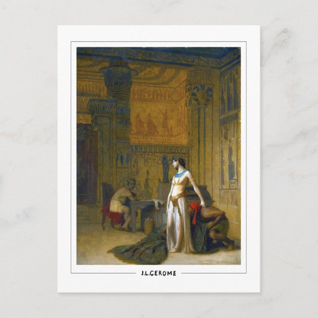 Jean-Léon Gérôme #198 - Carte postale d'art fin (Devant)
