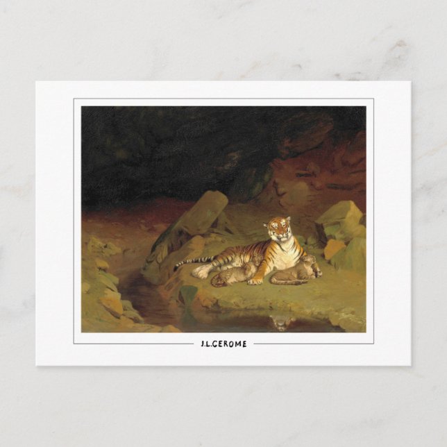 Jean-Léon Gérôme #218 - Carte postale d'art fin (Devant)