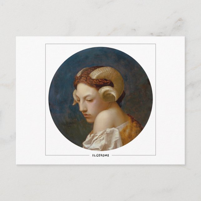Jean-Léon Gérôme #232 - Carte postale d'art fin (Devant)