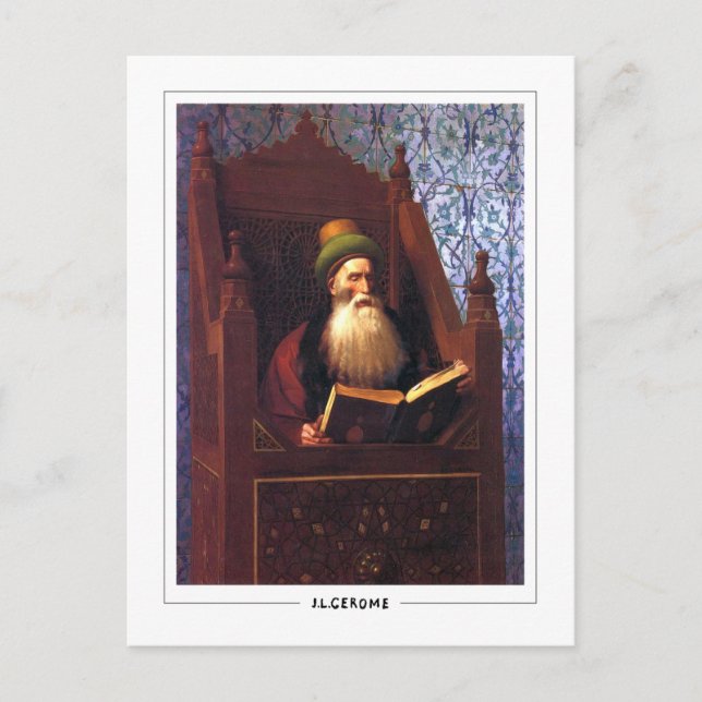 Jean-Léon Gérôme #235 - Carte postale d'art fin (Devant)
