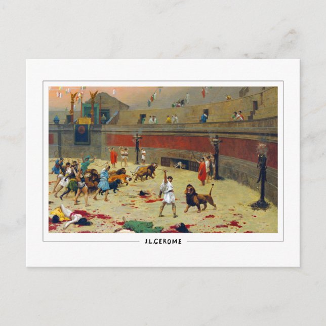 Jean-Léon Gérôme #250 - Carte postale d'art fin (Devant)