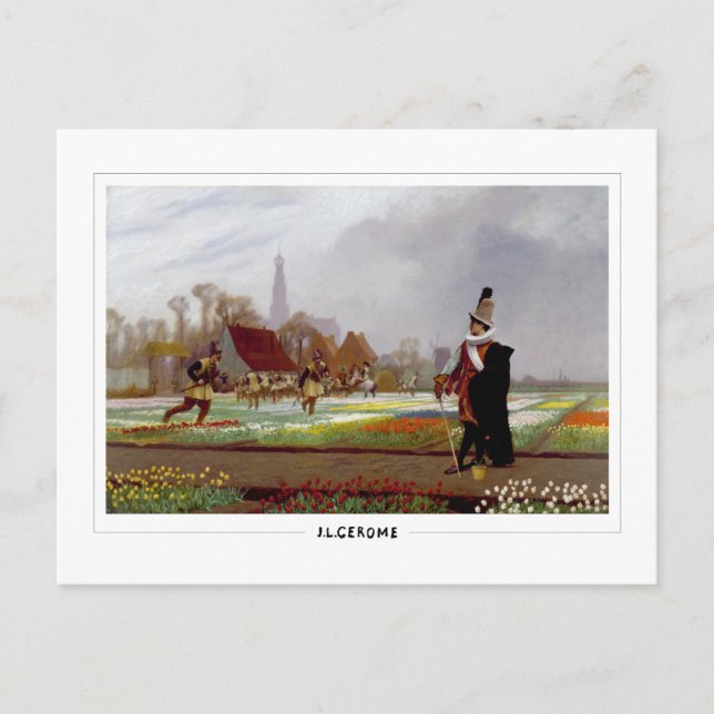 Jean-Léon Gérôme #254 - Carte postale d'art fin (Devant)