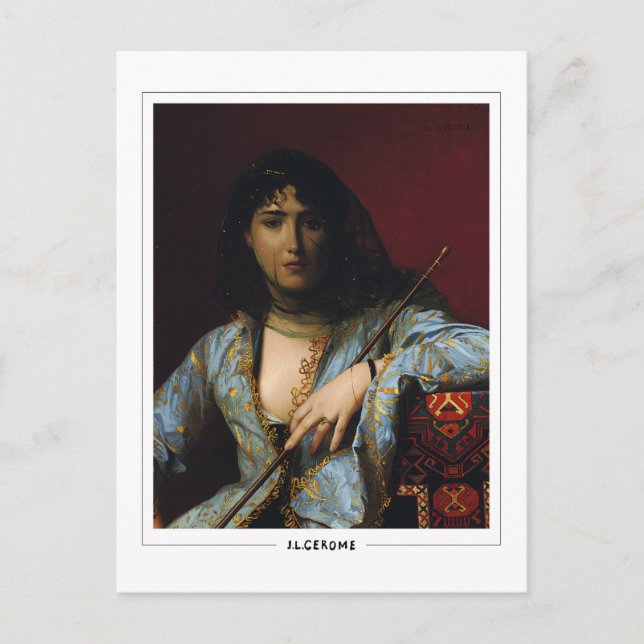 Jean-Léon Gérôme #258 - Carte postale d'art fin (Devant)