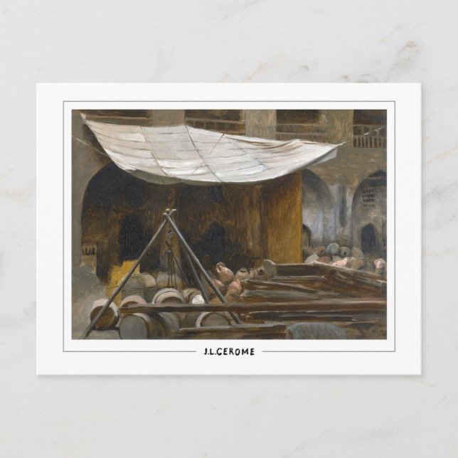 Jean-Léon Gérôme #287 - Carte postale d'art fin (Devant)