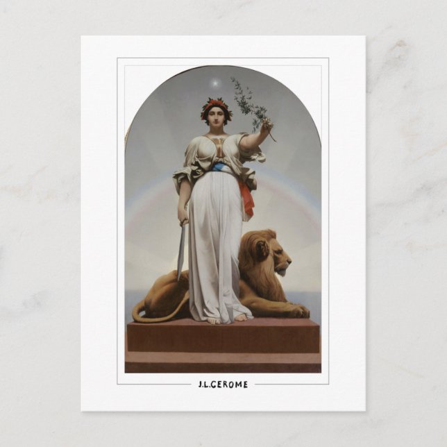 Jean-Léon Gérôme #347 - Carte postale Art (Devant)