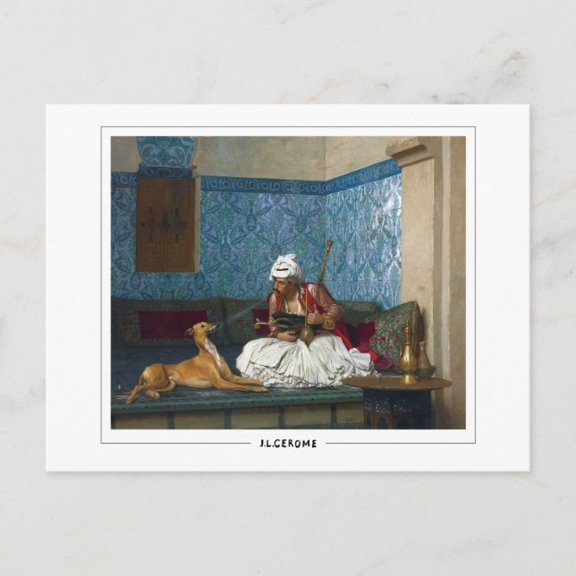 Jean-Léon Gérôme #50 - Carte postale d'art fin (Devant)