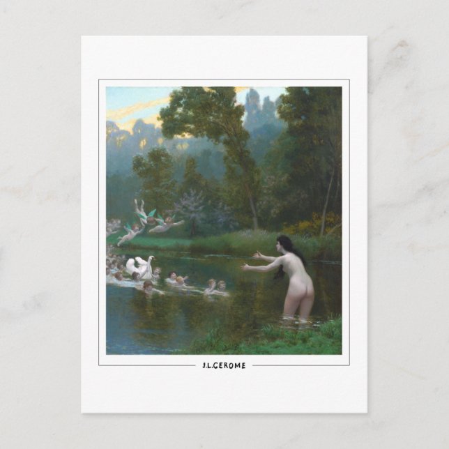 Jean-Léon Gérôme #5 - Carte postale d'art fin (Devant)