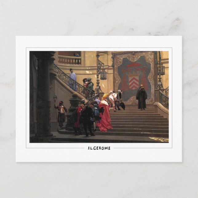 Jean-Léon Gérôme #61 - Carte postale d'art fin (Devant)