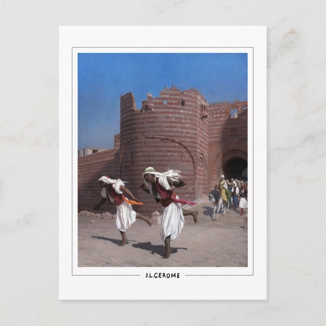 Jean-Léon Gérôme #66 - Carte postale d'art fin (Devant)