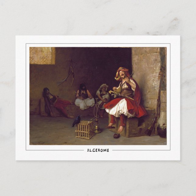 Jean-Léon Gérôme #76 - Carte postale d'art fin (Devant)