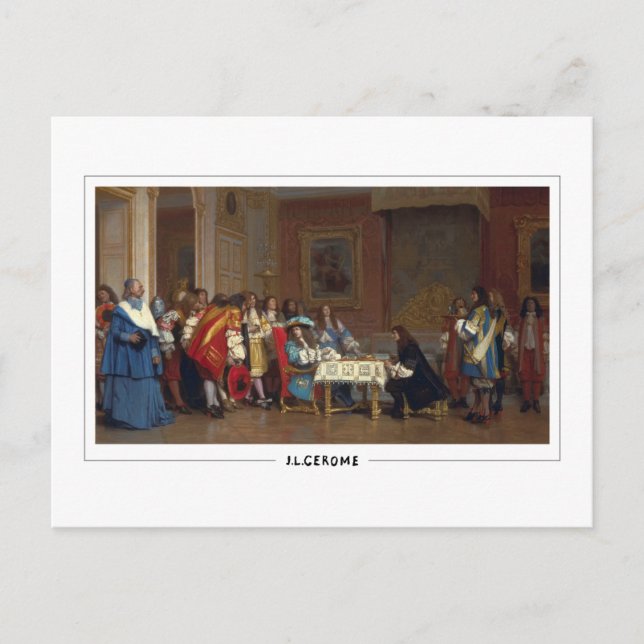 Jean-Léon Gérôme #85 - Carte postale d'art fin (Devant)