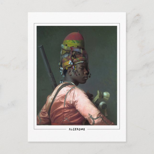 Jean-Léon Gérôme #91 - Carte postale d'art fin (Devant)