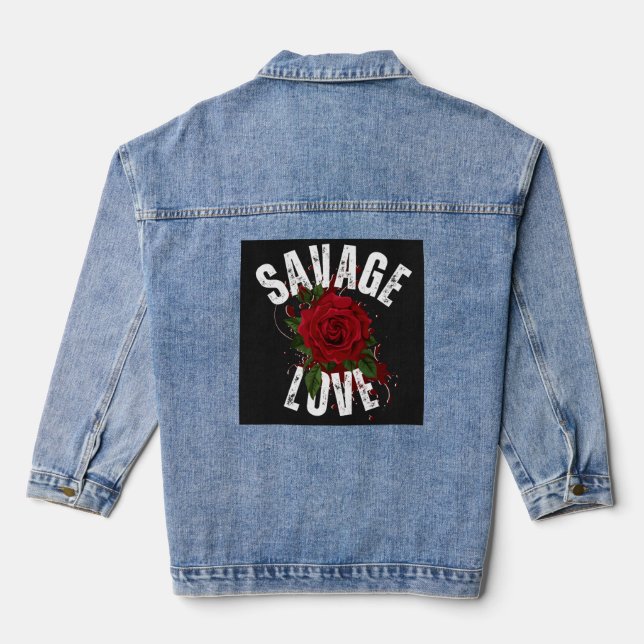 Jean Veste en denim (Verso)