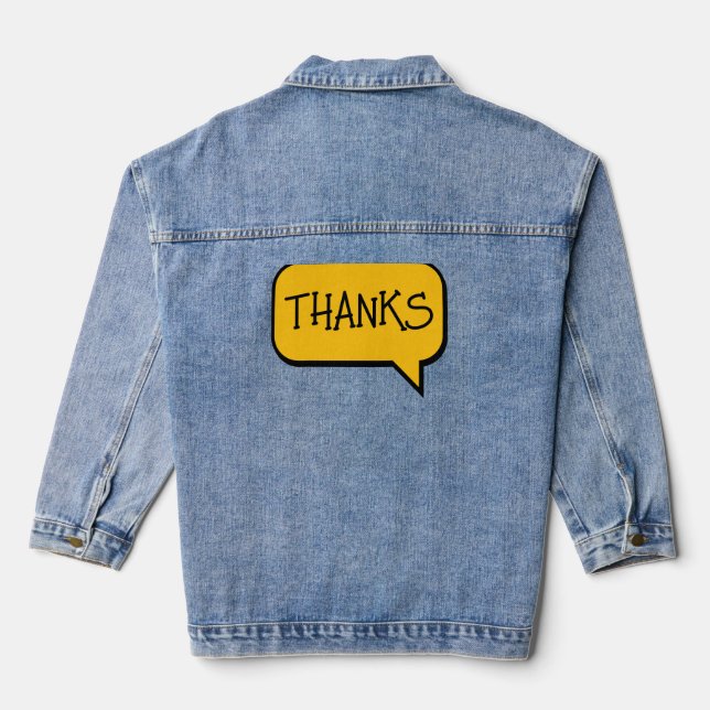 Jean Veste en denim (Verso)