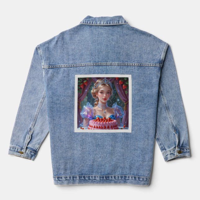 Jean Veste en denim (Verso)