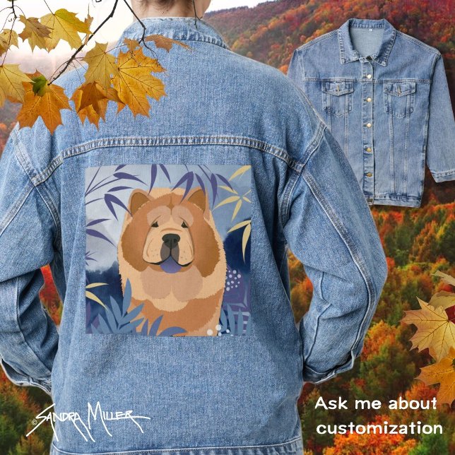 Jean Veste en denim à boue lisse INDIGO (Créateur téléchargé)