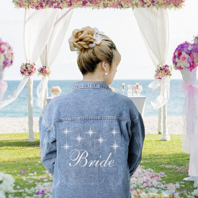 Jean Veste en denim Bride Stars (Créateur téléchargé)
