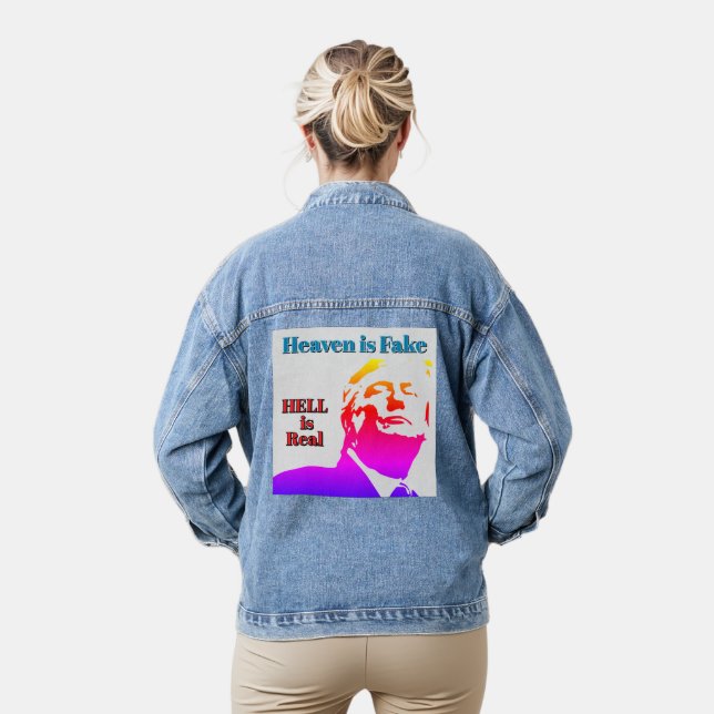 Jean Veste en denim Hell Is Real (Modèle)
