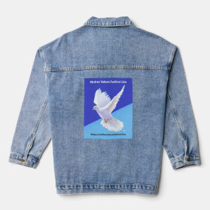 Jean Veste en Denim Live Mother Nature Festival 3/4 Man