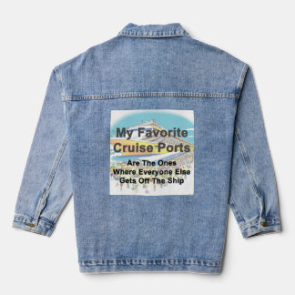 Jean VESTE EN DENIM - Mes Ports De Croisière Préférés