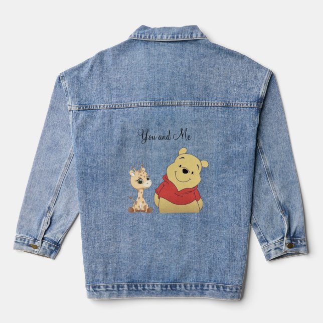 Jean Veste en denim minimale pour animaux (Verso)