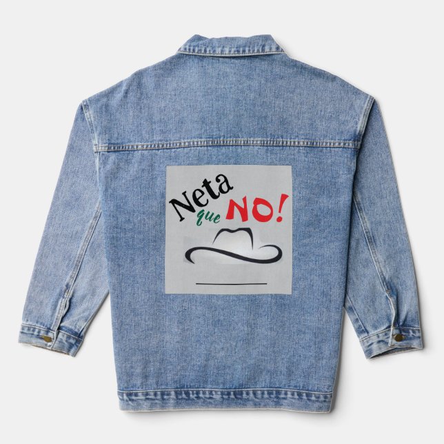 Jean Veste en Denim Neta que Non ! (Verso)