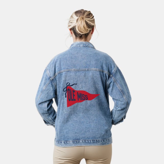 JEAN VESTE EN DENIM OLE MISS (Modèle)