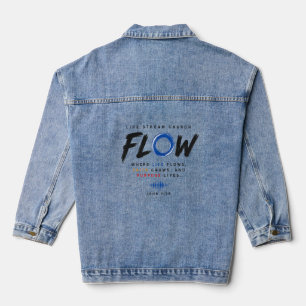 Jean Veste en denim pour femmes FLOW