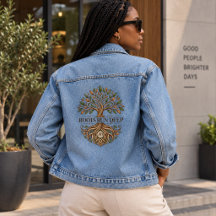 Veste en denim Roots Run Deep