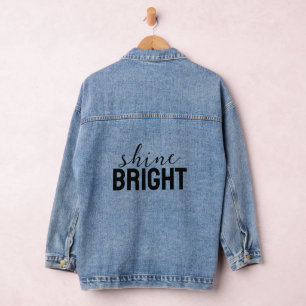 Jean Veste en denim Shine Bright