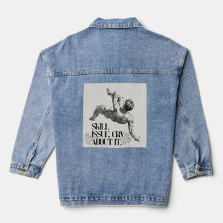 Jean veste en denim vintage